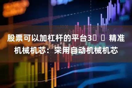 股票可以加杠杆的平台3️⃣精准机械机芯：采用自动机械机芯